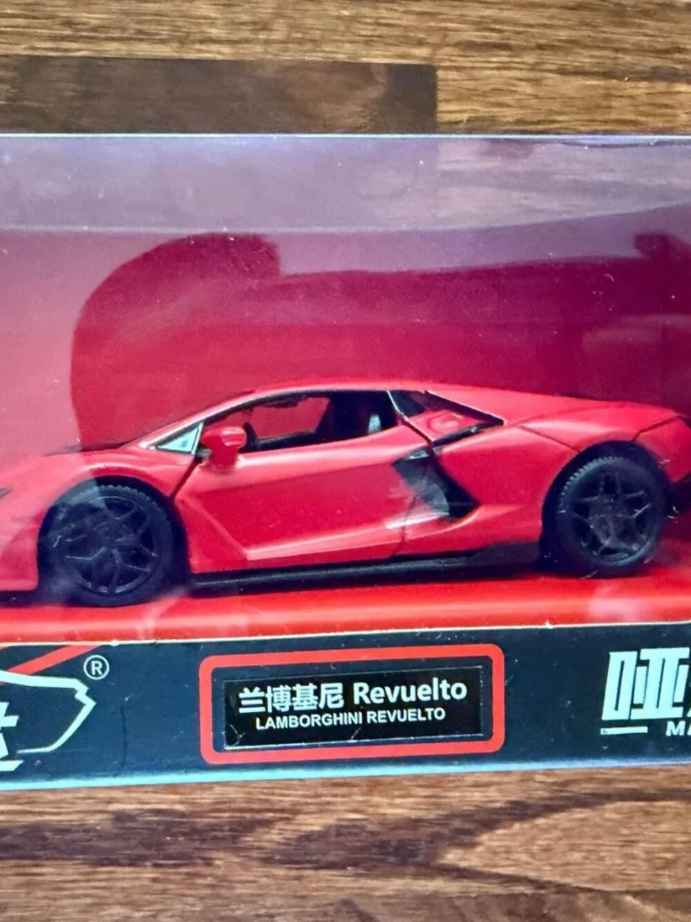 MAKEDA Lamborghini Revuelto Red Matte 1:36 Diecast Model Car
